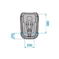 maxicosi car seat baby car seat coral internal dimensions 01