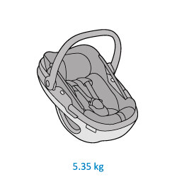 maxicosi car seat baby car seat coral weight 01