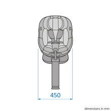 MC8511 2019 maxicosi car seat mica external dimensions 01