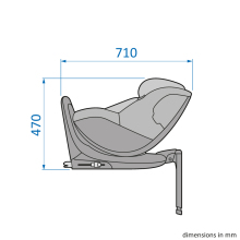 MC8511 2019 maxicosi car seat mica external dimensions 04