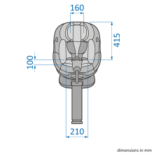MC8511 2019 maxicosi car seat mica internal dimensions 01
