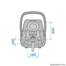 MC8558 2020 maxicosi car seat baby car seat tinca internal dimensions 01